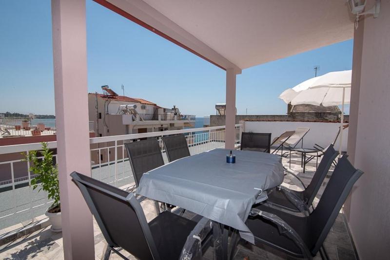 Grcka Reni Greece Beach Penthaus 3 Nea Kallikrateia Exterior foto