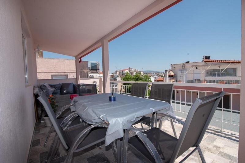 Grcka Reni Greece Beach Penthaus 3 Nea Kallikrateia Exterior foto